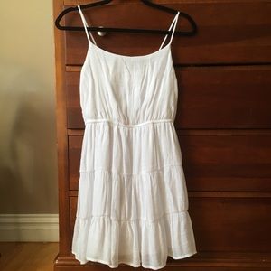 NO BOUNDARIES | Mini White Summer Dress